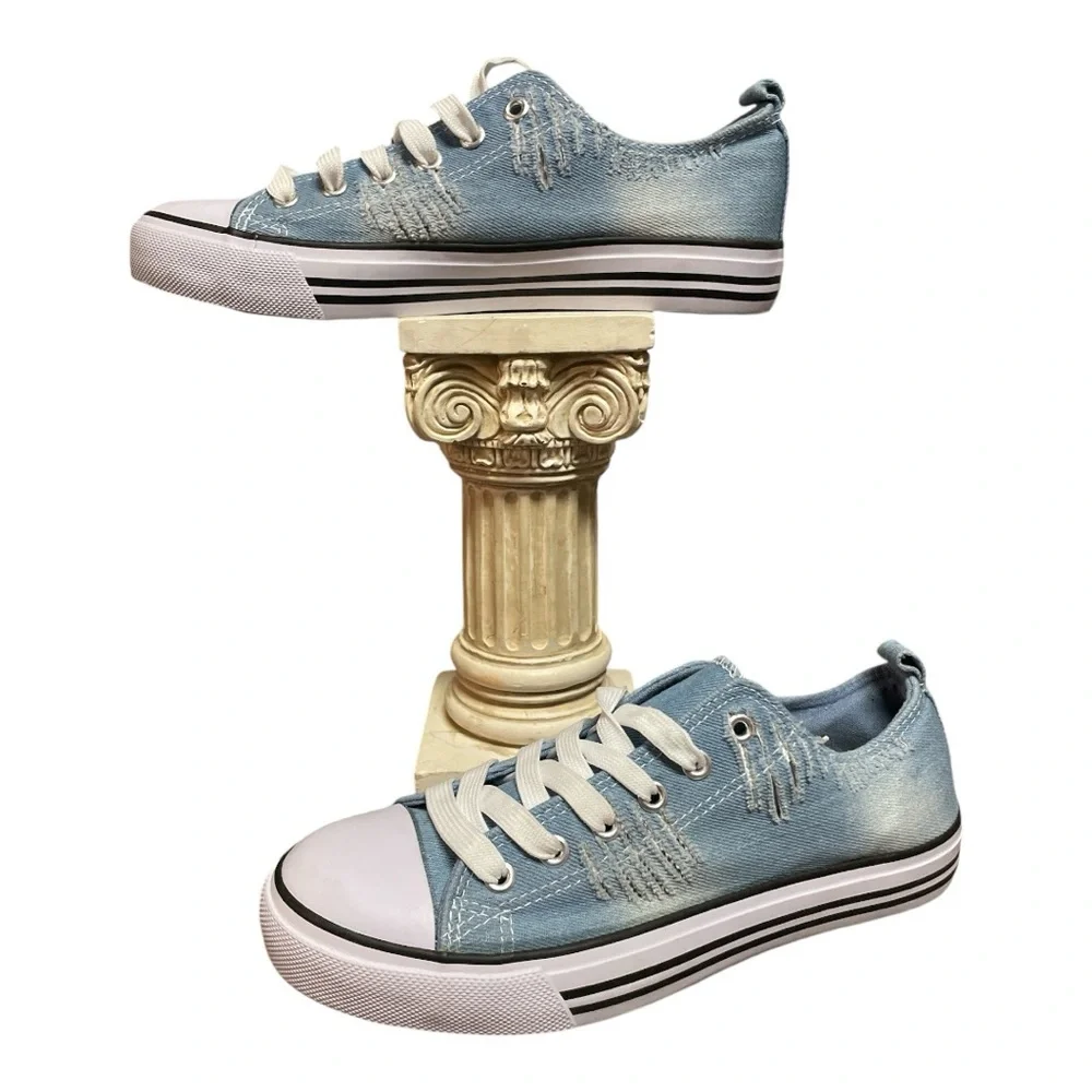 •Epicstep Denim Tennis Shoes - Picture 2 of 5